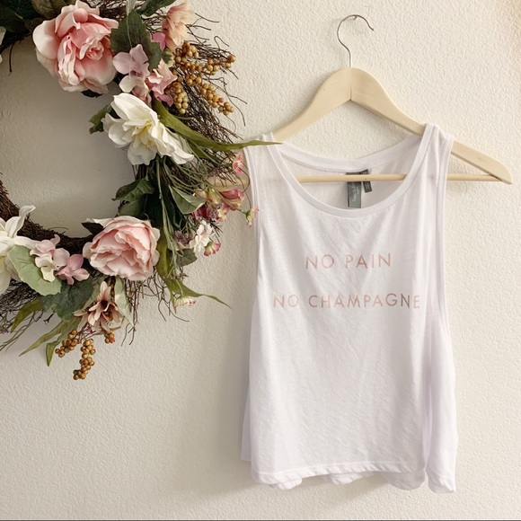 no pain no champagne sweatshirt sweaty betty